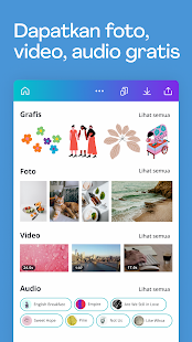 Canva: Editor Video & Foto AI Screenshot