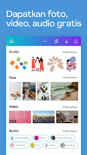 Canva: edit video, foto, logo Screenshot