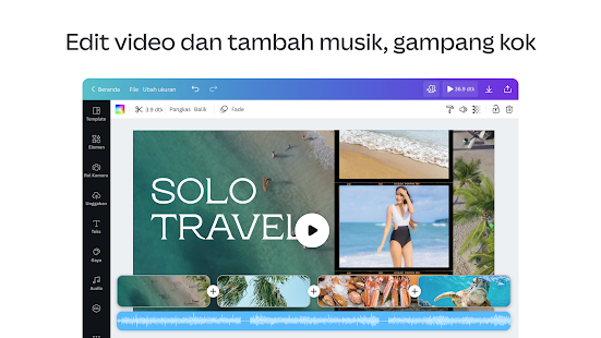 Canva: Editor Video & Foto AI Screenshot