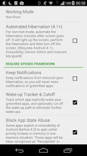 Greenify Screenshot
