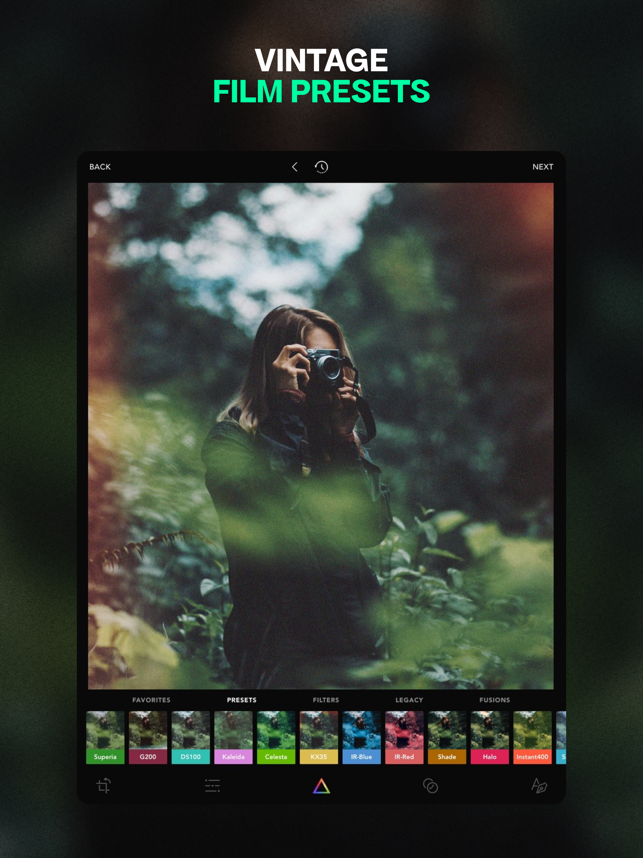 ‎Afterlight Editor Foto Screenshot