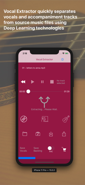 ‎Vocal Extractor -Karaoke maker Screenshot