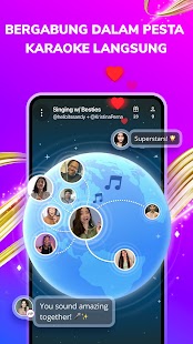 Smule: Karaoke & Nyanyi Musik Screenshot