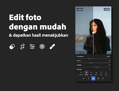 Lightroom Editor Foto & Video Screenshot