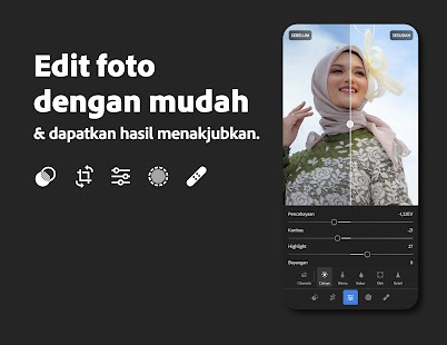 Lightroom Editor Foto & Video Screenshot