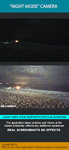 Night Mode Camera Photo Video Screenshot