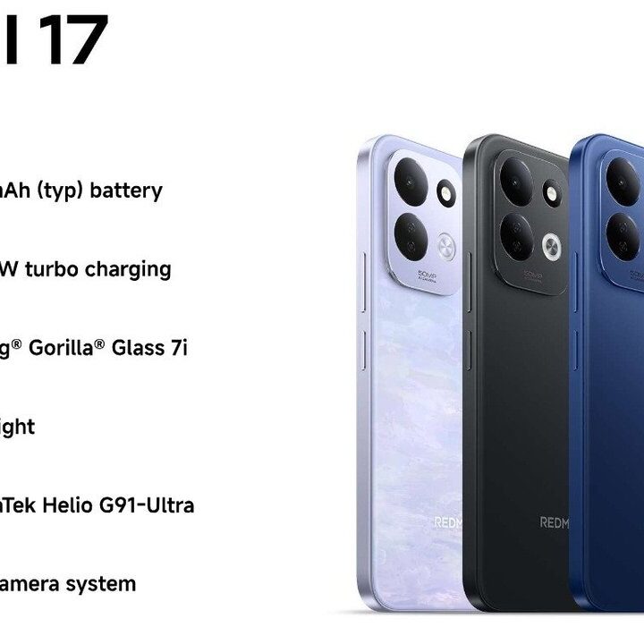 Spesifikasi Redmi 17 4G Bocor: Chipset MediaTek Helio G91-Ultra, Baterai 7.500mAh