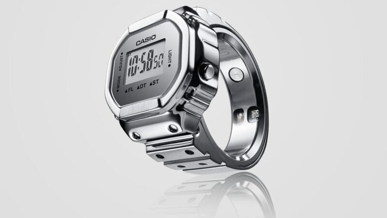 Cincin Pintar Casio Hadir dengan Layar Mini, Saingi Oura Ring