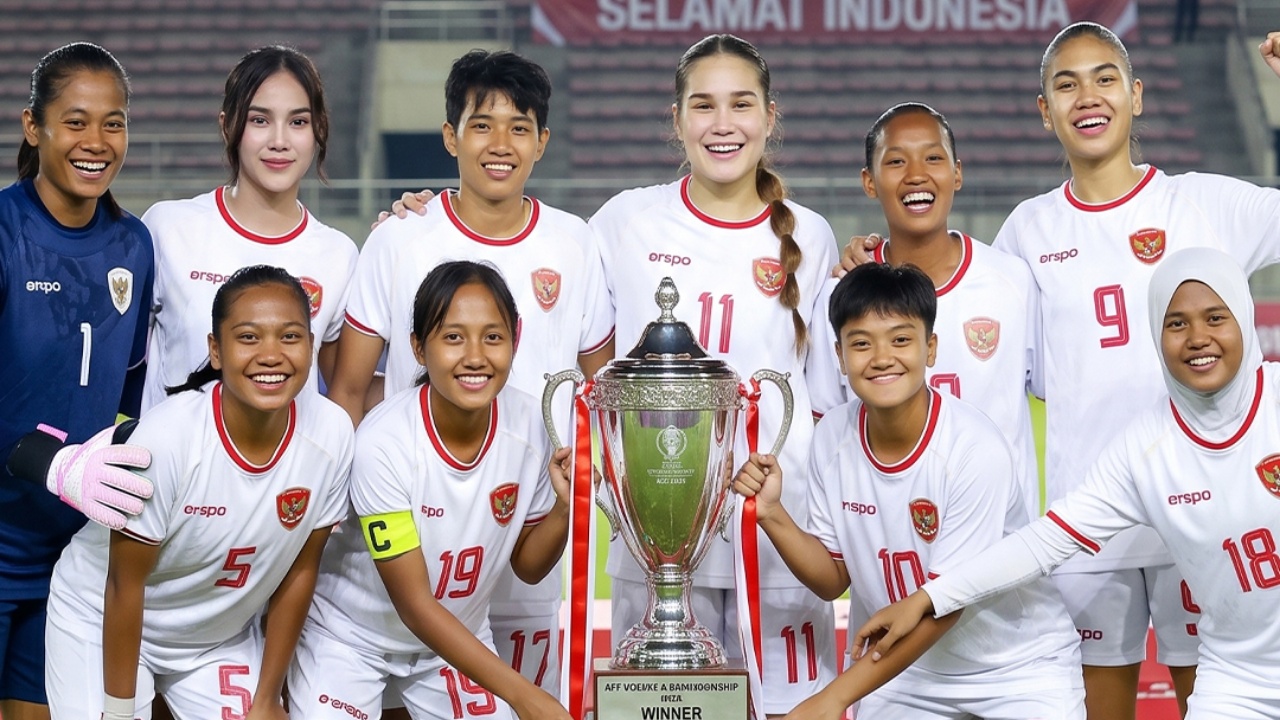 Timnas Sepakbola Putri Indonesia Juara Piala AFF 2026