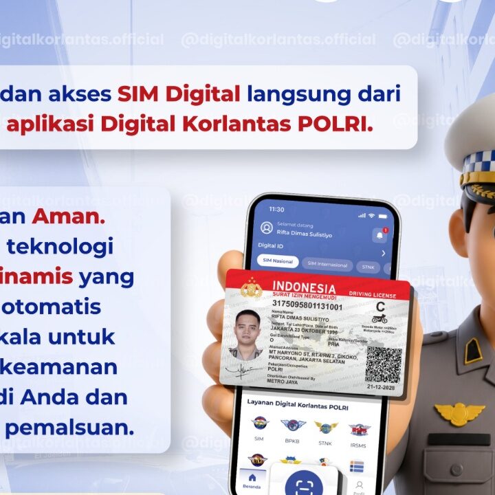 SIM Digital Tak Muncul di Aplikasi Korlantas Polri? Ikuti Langkah Mudah Ini