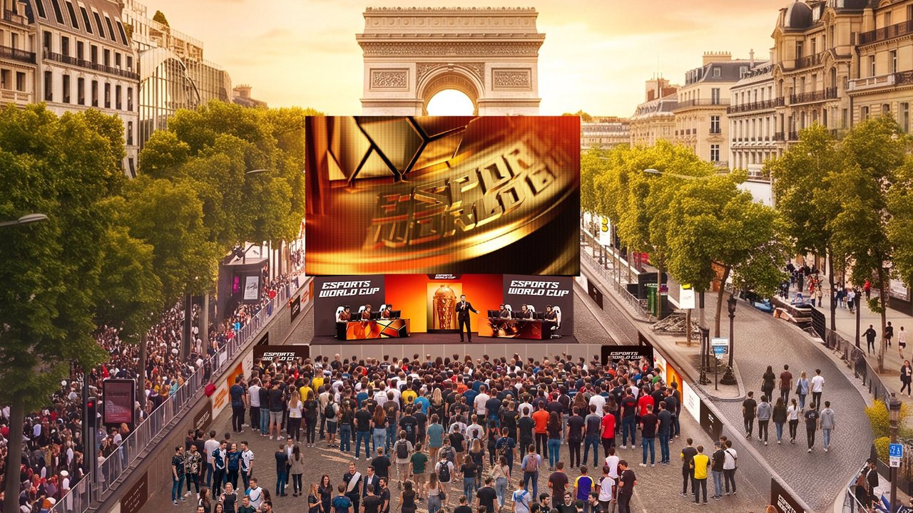 Festival Esports World Cup (EWC) Hadir di Champs-Élysées Paris Pada 2 Agustus 2026 Gratis