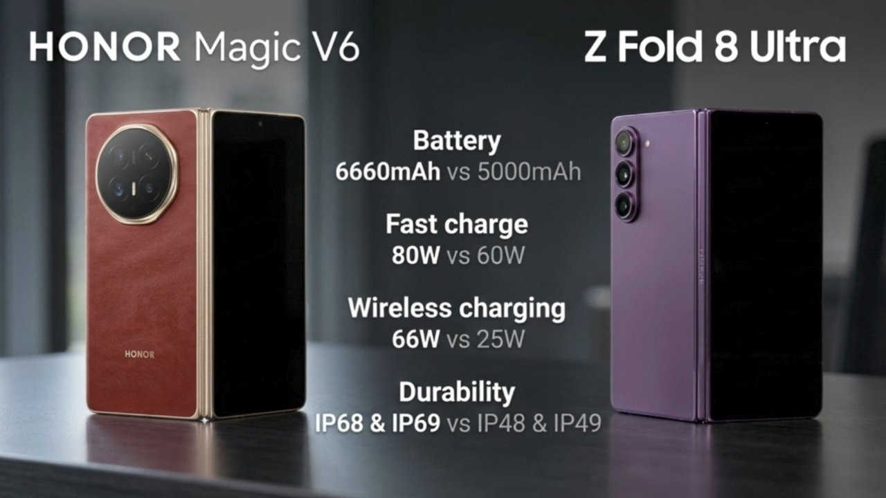 Samsung Galaxy Z Fold8 Ultra vs. HONOR Magic V6: Mana yang Lebih Unggul?