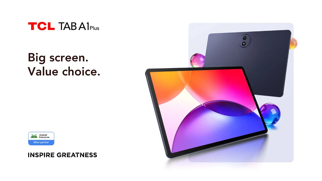 TCL Tab A1 Plus Nxtpaper Meluncur di AS, Tawarkan Layar Matte 12,2 Inci