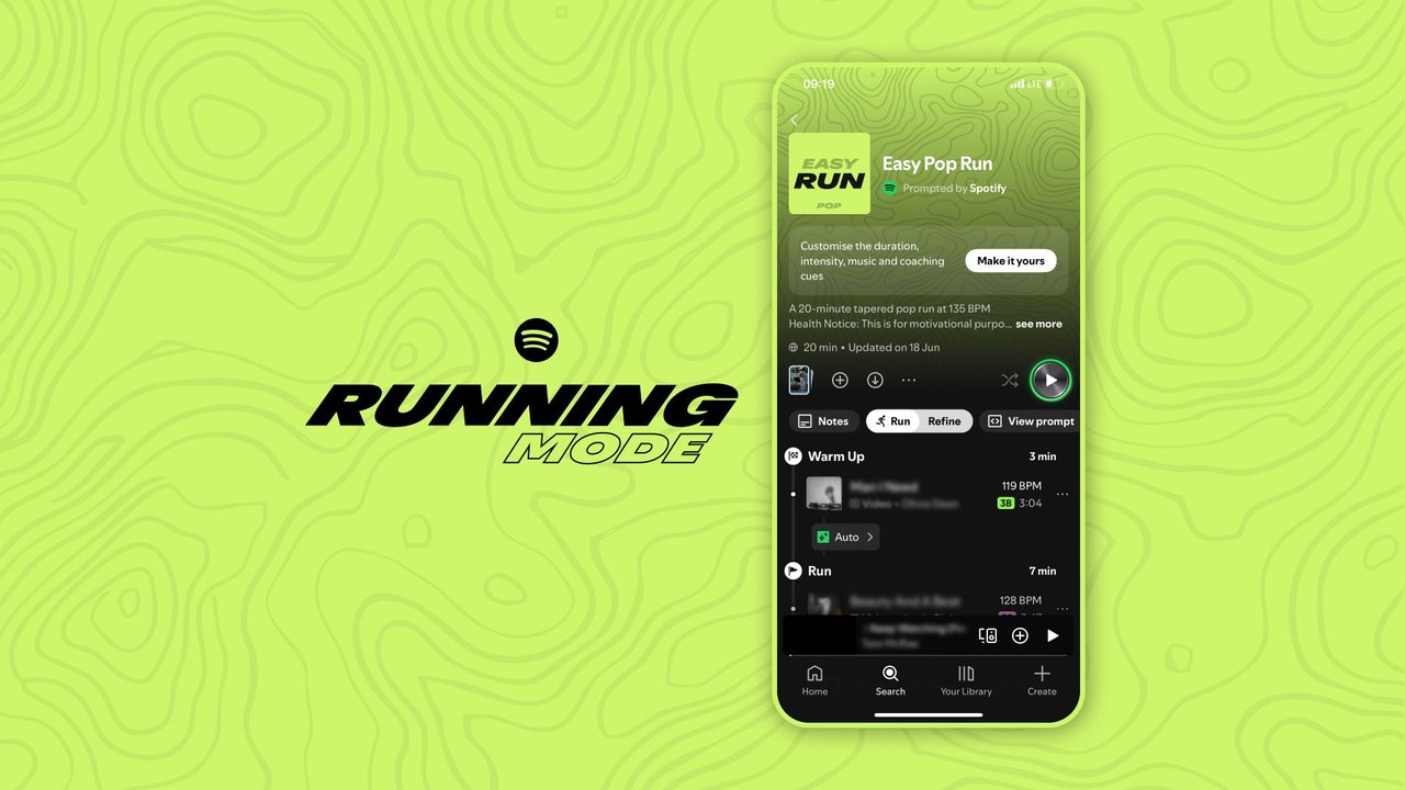 Spotify Hadirkan ‘Running Mode’ untuk Pengalaman Lari yang Lebih Semangat